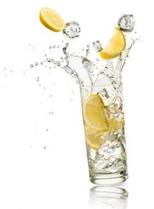 fresh lemon juice, drink lemon water