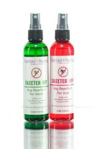 skeeter off mosquito repellent, cool off when it's hot