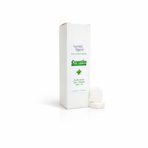 Congesties Menthol Shower Steamers for relief of cold flu and sinus congestion