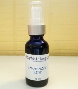 Custom aromatherapy blend, custom essential oil blend, lymph node circulation