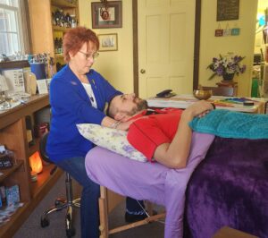 Reiki on Table